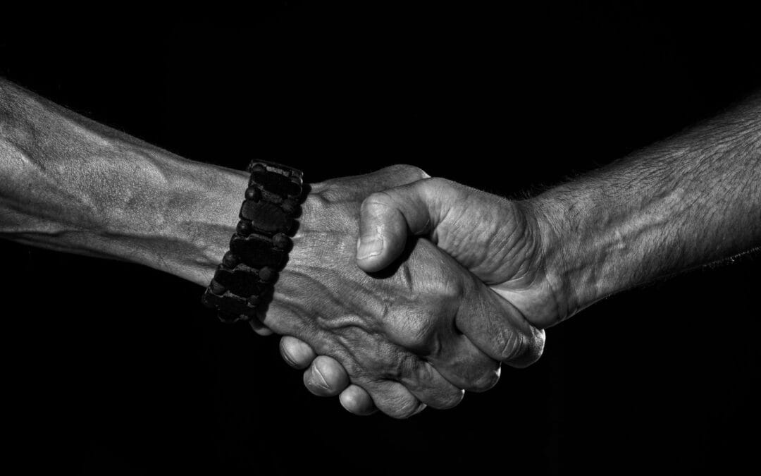 podanie sobie dłoni